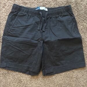 Old Navy Black Elastic Jogger Shorts